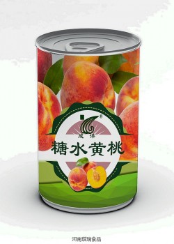 Canned Yellow Peach in Syrup
