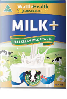 WattleHealth MILK+ Full Cream Powder