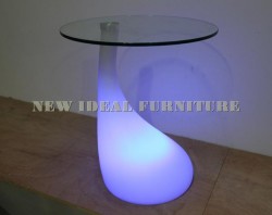 Table with LED light