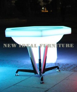 Table with LED light