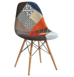 Multi-color fabric EAMES chair