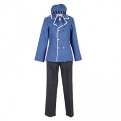 alicestyless.com Persona Shirogane Naoto Blue Uniform Cosplay Costume