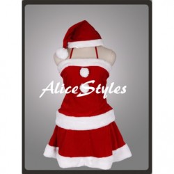 Alicestyless.com Vocaloid Meiko Christmas Cosplay Costume