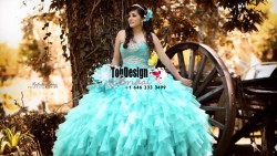 2017 New Beaded Sweet 15 Dress Tiffany Blue Vestidos De Fiesta Satin Organza Quinceanera Ball Gown