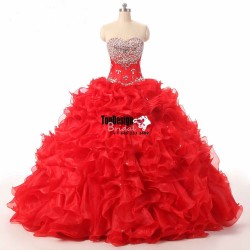 Wholesale 2017 Sweet 15 Dress Custom New Quinceanera Dresses Formal Prom Party Ball Prom Gown We ...