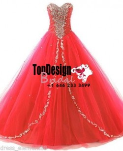 Wholesale 2017 Sweet 15 Dress New Beaded Quinceanera Dress Formal Prom Party Wedding Dresses Bal ...