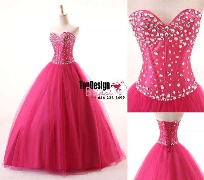 Wholesale 2017 Sweet 15 Dress New Long Quinceanera Dress Evening Prom Party Pageant Dress Ball G ...