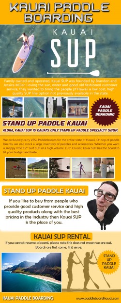 kauai paddle boarding