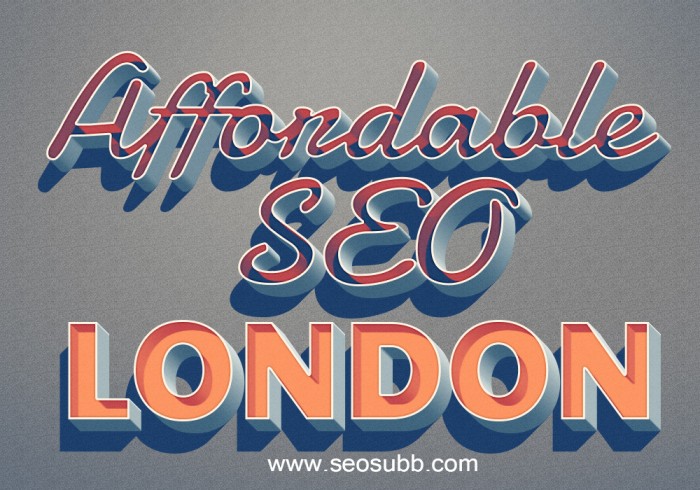 Affordable SEO London