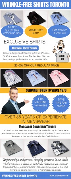 Wrinkle-Free Shirts Toronto