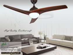East Fan 52 inch Three Blade outdoor Ceiling Fan with light item EF52128 | Ceiling Fan
