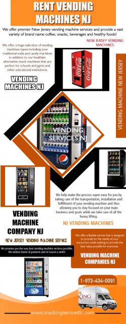 vending machine companies NJ