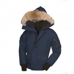 Canada Goose Youth’s Chilliwack Bomber In Navy Blue