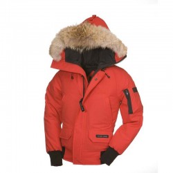 Canada Goose Youth’s Chilliwack Bomber In Red