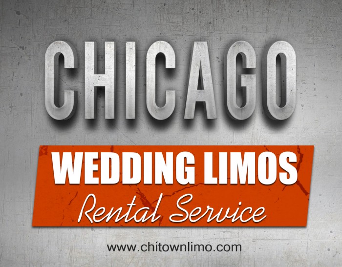 Chicago Wedding Venues limousine rental