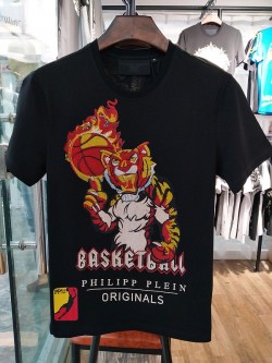 Philipp Plein SS2017 Mens T-Shirt Basketball All Star Black