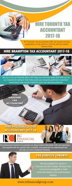 Hire Toronto Tax Accountant 2017-18