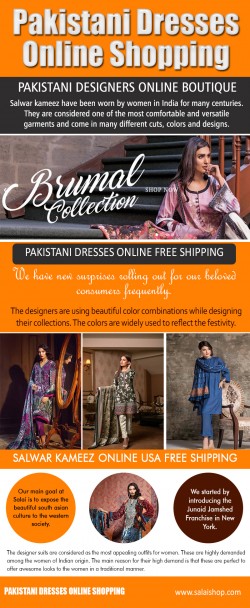 Latest fashion pakistani dresses for sale online in USA}