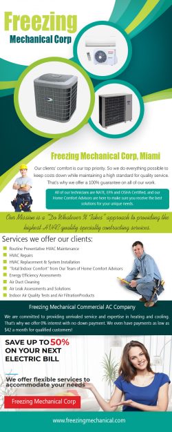 Freezing Mechanical Corp – Miami AC Repair Experts