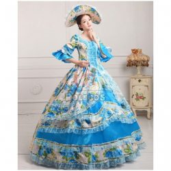Womens Royal Vintage Medieval Dress Lady Gothic Victorian Costume Fancy Dress