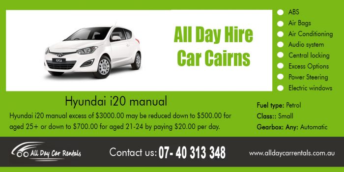 All Day Hire car Cairns