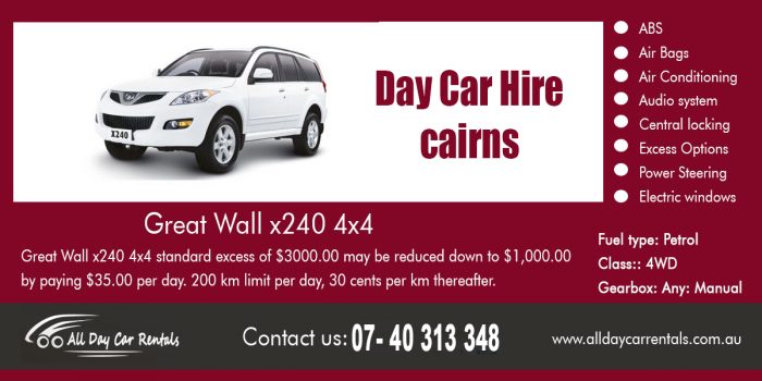 Day Car Hire Cairns