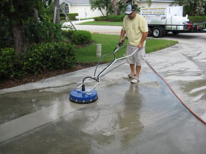 driveway cleaning