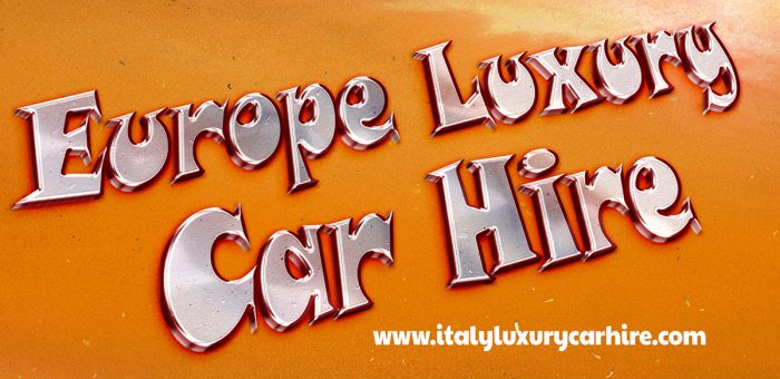 Luxury Car Rental Italy