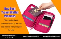 Buy Best Travel Wallet Womens | https://www.freedomtravelgear.com/