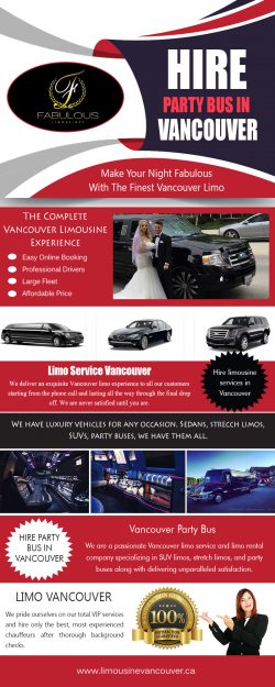 Hire Party Bus in Vancouver