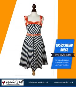 1950s Swing Dress