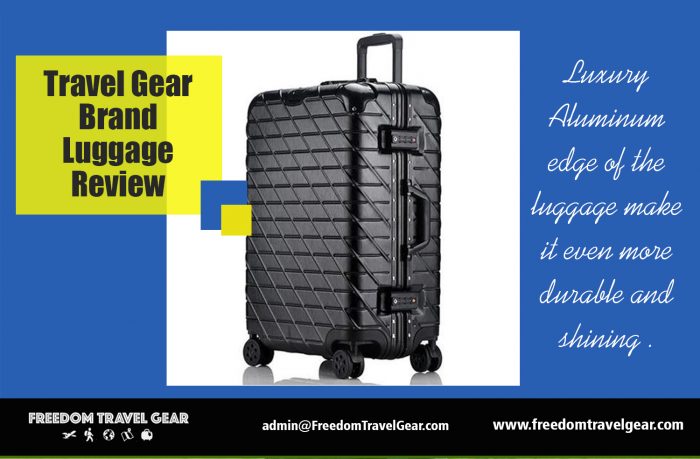 Travel Gear Brand Luggage Review | https://www.freedomtravelgear.com/