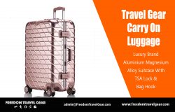 Travel Gear Carry On Luggage | https://www.freedomtravelgear.com/