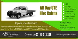 All day UTE hire cairns