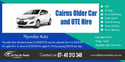 Cairns Older Car and Ute Hire