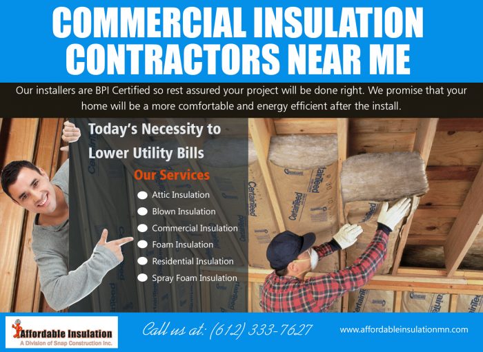 Commercial Insulation Contractors Near Me | affordableinsulationmn.com