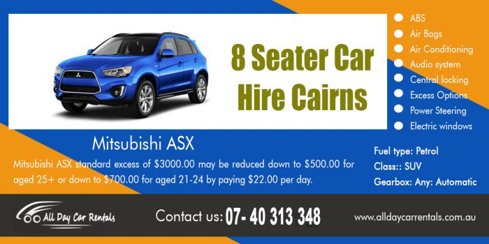 8 Seater Car Hire Cairns