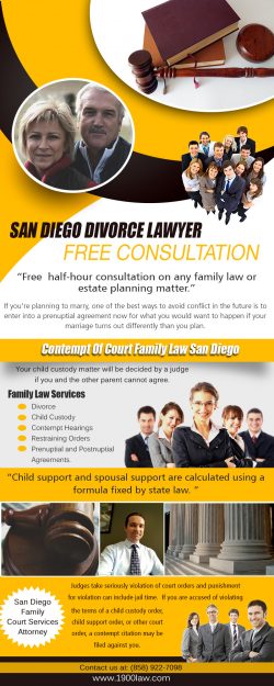 San Diego Divorce Lawyers Free Consultation -858-922-7098