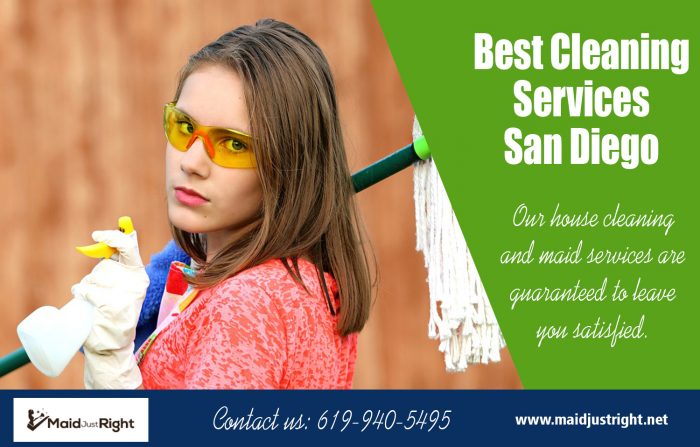 Best Cleaning Services San Diego | Call Us – 619-940-5495 | maidjustright.net