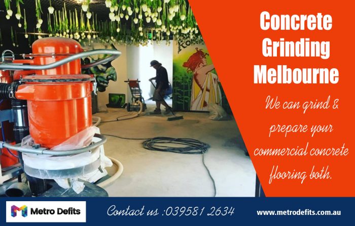 Concrete Grinding Melbourne