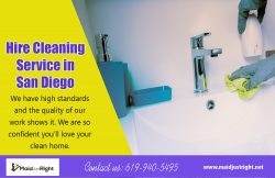 Hire Cleaning Service In San Diego | Call Us – 619-940-5495 | maidjustright.net