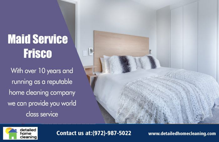 Maid Service Frisco|http://www.detailedhomecleaning.com/