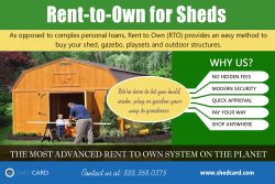 Rent-to-Own for Sheds | shedcard.com