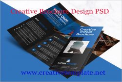 Creative Brochure Design PSD 2018 |Creativetemplate