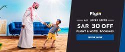 SAR 30 Off on Flyin Bookings