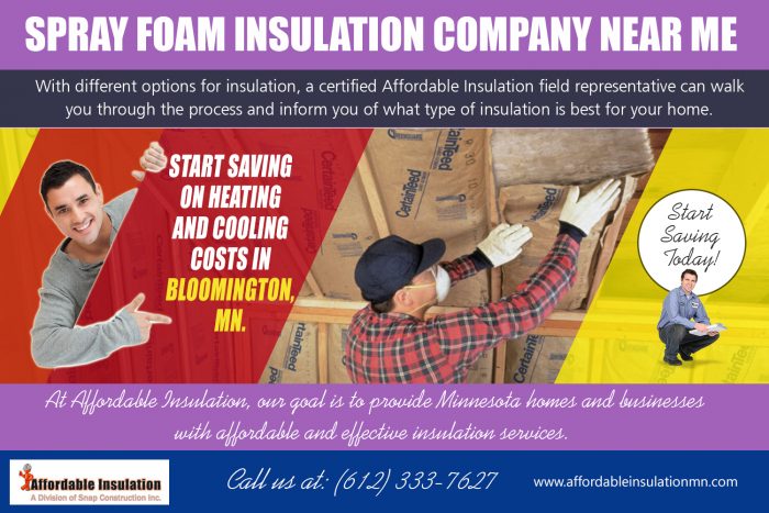 Spray Foam Insulation Company Near me | 612 333 7627 | affordableinsulationmn.com