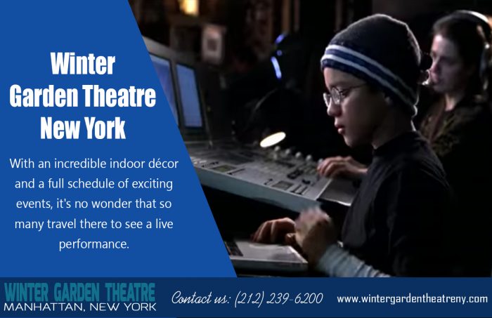Winter Garden Theatre In New York