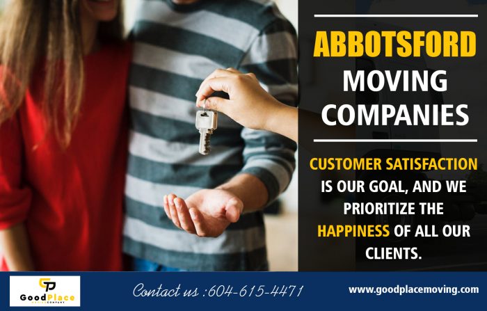 Abbotsford moving companies expert ready to assist you at https://goodplacemoving.com/