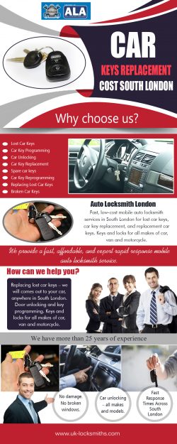 Car Keys Replacement Cost South London | Call – 07462 327 027 | uk-locksmiths.com