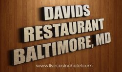 Davids Restaurant In Baltimore MD USA